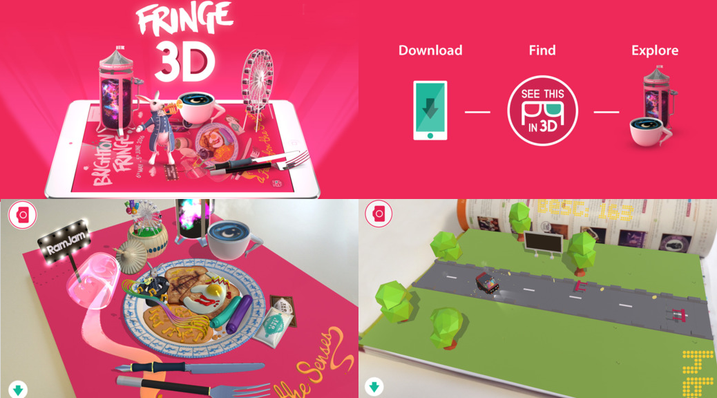 3D Fringe app - Augmented Reality