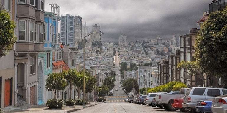 Hilly, San Francisco