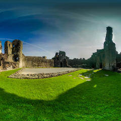 Panoramic view of Castle