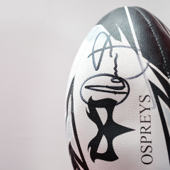 Ospreys signed rugby ball