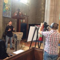 Video production at St Mary's Priory